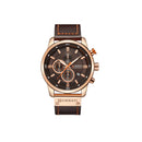 Relogio com Pulseira de Couro Turim