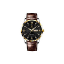 Relogio com Pulseira de Couro Toscany