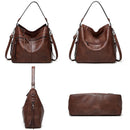 Bolsa feminina de couro genuíno - Armani Premium
