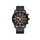 Relogio com Pulseira de Couro Turim