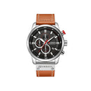 Relogio com Pulseira de Couro Turim
