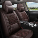 Kit Completo de Capas para Banco de Carro Nureon Universal 5 Lugares Com Airbag + Tapetes e Capa de Volante