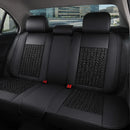 Kit Completo de Capas para Banco de Carro Nureon Universal 5 Lugares Com Airbag + Tapetes e Capa de Volante