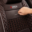 Kit Completo de Capas para Banco de Carro Nureon Universal 5 Lugares Com Airbag + Tapetes e Capa de Volante